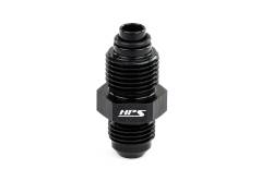 HPS Performance - HPS AN816-06-M1615INV -6AN Male To Metric M16X1.5 Male O-Ring Tip Adapter Black - Image 2