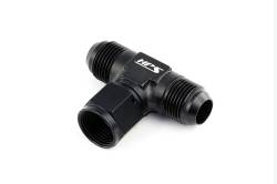 HPS Performance - HPS AN9251-12 -12 AN Male Tee AN Female Swivel On Side Fitting Adapter Black - Image 2