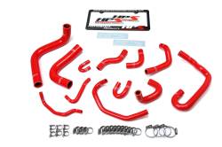 HPS Performance - HPS 57-1654-Red Red Radiator/Heater Coolant Hose Kit for 93-95 Toyota 4Runner V6 - Image 2