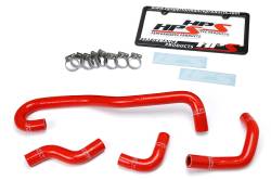 HPS Performance - HPS 57-1655-RED Red Heater Coolant Hose for 89-92 Toyota Pickup 4Runner - Image 2