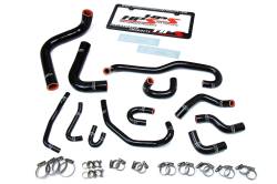 HPS Performance - HPS 57-1656-BLK Black Radiator/Heater Coolant Hose Kit for 89-92 Toyota 4Runner - Image 2