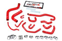 HPS Performance - HPS 57-1656-RED Red Radiator/Heater Coolant Hose Kit for 89-92 Toyota 4Runner - Image 2