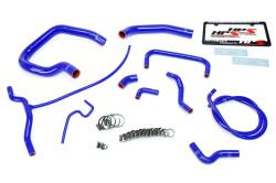 HPS Performance - HPS 57-1661-BLUE Blue Radiator/Heater Coolant Hose Kit for 04-11 Ford Ranger V6 - Image 2