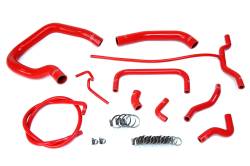 HPS Performance - HPS 57-1661-RED Red Radiator/Heater Coolant Hose Kit for 04-11 Ford Ranger V6 - Image 1