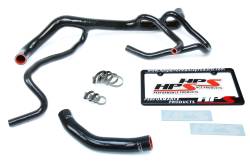 HPS Performance - HPS 57-1664-BLK Black Radiator Hose Kit for 16-20 Chevy Camaro SS Coupe V8 - Image 2