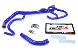 HPS Performance - HPS 57-1664-BLUE Blue Radiator Hose Kit for 16-20 Chevy Camaro SS Coupe V8 - Image 2