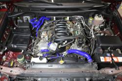 HPS Performance - HPS 57-1670-BLUE Blue Radiator/Heater Coolant Hose Kit for 08-16 Lexus LX570 V8 - Image 2