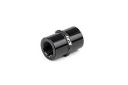 HPS Performance - HPS AN910-02 -2AN Straight Female To 1/4 NPT Female Coupler Adapter Alum. Black - Image 2