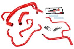 HPS Performance - HPS 57-1675-RED Red Radiator/Heater Coolant Hose Kit for 15-23 Dodge Challenger - Image 2