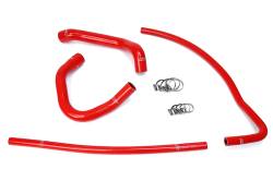 HPS Performance - HPS 57-1690 Red Red Radiator/Heater Coolant Hose Kit 93-98 Jeep Grand Cherokee - Image 1