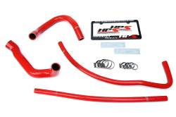 HPS Performance - HPS 57-1690 Red Red Radiator/Heater Coolant Hose Kit 93-98 Jeep Grand Cherokee - Image 2