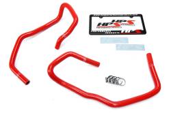 HPS Performance - HPS 57-1694 Red Red Heater Coolant Hose Kit for 10-24 Toyota 4Runner V6 - Image 2