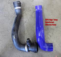 HPS Performance - HPS 57-1698-BLK Black Radiator Hose Kit for 01-05 BMW 330i 330Xi E46 M54 - Image 2