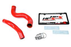 HPS Performance - HPS 57-1703 Red Red Radiator Hose Kit for 05-09 Jeep Grand Cherokee V8 - Image 2