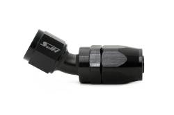 HPS Performance - HPS 250-3010 Compression DBL Swivel Hose End To AN -10 Female Alum Black 30-DEG - Image 1