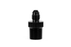 HPS Performance - HPS AN816-3 -3AN Flare To 1/8" NPT/Metric Adapter Straight Black - Image 1