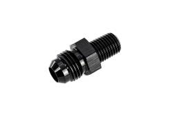 HPS Performance - HPS AN816-10-M1415 -10AN Flare To NPT/M14X1.5 Metric Adapter Straight Black - Image 2