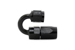 HPS Performance - HPS 250-1806 Compression DBL Swivel Hose End To AN -6 Female Alum Black 180-DEG - Image 1