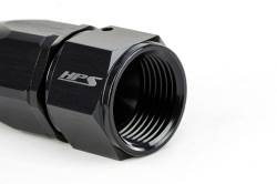 HPS Performance - HPS 250-0004 Compression DBL Swivel Hose End To -4AN Female Alum Black Straight - Image 2