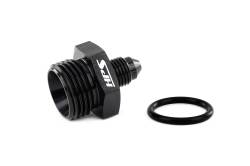 HPS Performance - HPS AN920-04-10 Black AN -4 Male To -10 O-ring Boss Port Thread Male Adapter - Image 2