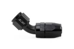 HPS Performance - HPS 250-4510 Compression DBL Swivel Hose End To AN -10 Female Alum Black 45-DEG - Image 1