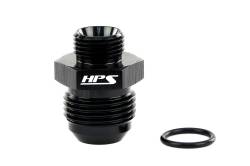 HPS Performance - HPS AN920-10-06 Black AN -10 Male To -6 O-ring Boss Port Thread Male Adapter - Image 1