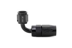 HPS Performance - HPS 250-9004 Compression DBL Swivel Hose End To AN -4 Female Alum Black 90-DEG - Image 1