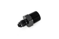 HPS Performance - HPS AN816-3-4 -3AN Flare To 1/8" NPT/Metric Adapter Straight Black - Image 2