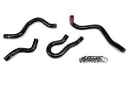 HPS Performance - HPS 57-1769-BLK Black Heater Coolant Hose Kit for 99-00 Honda Civic Si B16 1.6L - Image 1