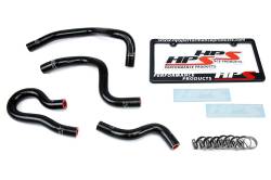 HPS Performance - HPS 57-1769-BLK Black Heater Coolant Hose Kit for 99-00 Honda Civic Si B16 1.6L - Image 2