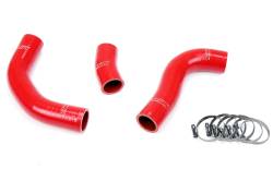 HPS Performance - HPS 57-1776 Red Red Radiator Coolant Hose Kit for 88-90 Toyota Land Cruiser FJ62 - Image 1