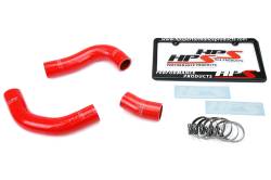 HPS Performance - HPS 57-1776 Red Red Radiator Coolant Hose Kit for 88-90 Toyota Land Cruiser FJ62 - Image 2
