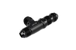 HPS Performance - HPS AN804-12 -12AN Male To Male Bulkhead Adapter Aluminum Black Tee On Run - Image 2