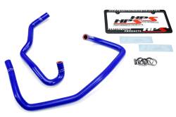 HPS Performance - HPS 57-1785-BLUE Blue Heater Coolant Hose Kit for Toyota 03-09 4Runner 4.0L V6 - Image 2