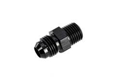 HPS Performance - HPS AN816-6-M1415 -6AN Flare To NPT/M14X1.5 Metric Adapter Straight Black - Image 2