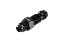 HPS Performance - HPS AN832-6 -6AN Male To Male Bulkhead Adapter Straight Black - Image 1