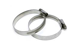 HPS Performance - HPS EMSC-120-140x2 Stainless Steel Embossed Hose ClampSize #80 4.625"-5.5" 25pc - Image 1