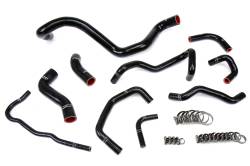 HPS Performance - HPS 57-1838-BLK Coolant Hose Kit for 99-06 Volkswagen Golf/GTI MK4 1.8T MT - Image 1