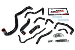 HPS Performance - HPS 57-1838-BLK Coolant Hose Kit for 99-06 Volkswagen Golf/GTI MK4 1.8T MT - Image 2