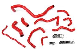 HPS Performance - HPS 57-1838-RED Silicone Replace OEM Rubber Radiator Coolant Hoses - Image 1