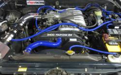 HPS Performance - HPS 57-1839-BLUE Radiator Coolant Hose Kit for Select 95-04 Tacoma 4Runner 3.4L - Image 2