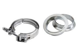 HPS Performance - HPS VCKIT-SS-200 V-Band Clamp w/Stainless Steel Flanges 2" OD Tubing - Image 2