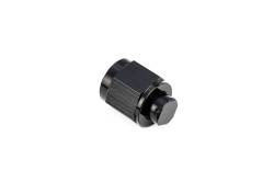 HPS Performance - HPS AN929-8 -8AN Flare Female Cap Aluminum Black - Image 1