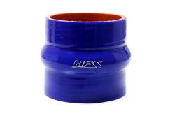 HPS Performance - HPS HTSHC-050-L6-BLUE 1/2" 13mm ID Hump Coupler Hose 4-Ply Blue 6" 350F 177C - Image 1