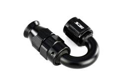 HPS Performance - HPS 350-1808 Compression Hose End To -8AN Female for SS PTFE Alum Black 180-DEG - Image 2
