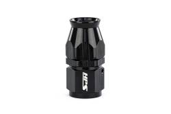 HPS Performance - HPS 350-0008 Compression Hose End To -8AN Female for SS PTFE Alum Black Straight - Image 1