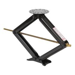 Husky Towing - Husky Towing 88124 RV Frame Stabilizer w/Round Support Plate 5000lb Scissor Jack - Image 1