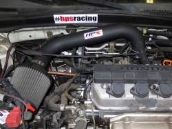 HPS Performance - HPS 827-104WB Black Air Intake Kit for 01-05 Honda Civic 04-05 Honda Civic 1.7L - Image 2