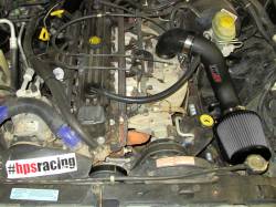 HPS Performance - HPS 827-301WB Black Air Intake Kit for 91-01 Jeep Cherokee 4.0L I6 - Image 2