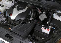 HPS Performance - HPS 827-587P Polished Air Intake Kit for 11-15 Kia Optima 11-14 Hyundai Sonata - Image 2